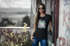 Damen T-Shirt Flamingo Einhorn best Friends Cocktail Party Slim Fit Moonworks®preview