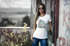 Damen T-Shirt Flamingo Einhorn best Friends Cocktail Party Slim Fit Moonworks®preview