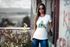 Damen T-Shirt Foto Print Ananas Palmen Galaxy Sommer Tropical Dreieck Neverless®preview