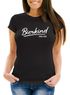 Damen T-Shirt für das Oktoberfest Bierkind Since Ever Fun-Shirt Trachtenshirt Bierfest Outfit Statement Spruch Moonworks®preview