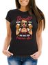 Damen T-Shirt für das Oktoberfest Dirndl ? Brauch i ned, i bin nur zum Feiern | Saufen da! Fun-Shirt Trachtenshirt Bierfest Outfit Statement Spruch Moonworks®preview