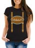 Damen T-Shirt für das Oktoberfest Schatzerl Lederhosen Latz Fun-Shirt Trachtenshirt Bierfest Outfit Statement Spruch Moonworks®preview