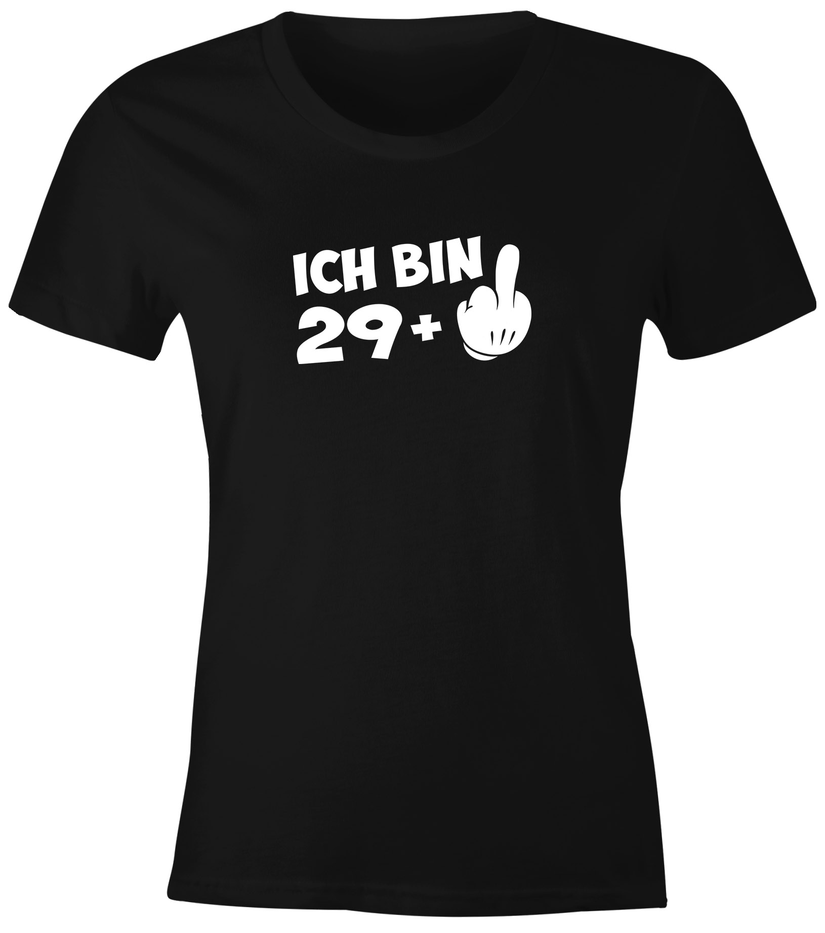 Damen T Shirt Geburtstag Ich Bin 29 39 49 +1 Geschenk für Frauen