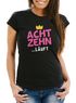Damen T- Shirt Geburtstag Krone Achtzehn ...läuft lustiges Geschenk für Frauen MoonWorks®preview