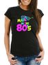 Damen T-Shirt Geburtstag Made in the 80's Retro Eighties Achtziger Geschenk Fun-Shirt Slim Fit Moonworks®preview