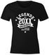 Damen T- Shirt Geburtstag personalisierbar mit dem Geburtsjahr College Style Retro Geschenk für Frauen MoonWorks®preview