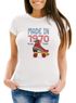 Damen T-Shirt Geburtstag Retro 70er Jahre Vintage Siebziger Geschenk-Shirt Slim Fit Moonworks®preview