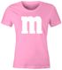 Damen T-Shirt Gruppen-Kostüm M Aufdruck Kostüm Fasching Karneval Verkleidung Moonworks®preview