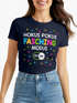 Damen T-Shirt - Hokus Pokus - Fasching Karneval Ersatz Verkleidung Last Minute Kostüm Funshirt Slim Fit Moonworks®preview