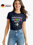 Damen T-Shirt - Hokus Pokus - Fasching Karneval Ersatz Verkleidung Last Minute Kostüm Funshirt Slim Fit Moonworks®preview