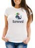 Damen T-Shirt Karne Wal Karnewal Karneval Fasching lustig Fun-Shirt Slim Fit Moonworks®preview