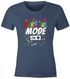 Damen T-Shirt Karneval Fasching Spruch Konfetti Motiv Kostüm-Ersatz Verkleidung Faschingskostüme Frauen Moonworks®preview