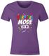 Damen T-Shirt Karneval Fasching Spruch Konfetti Motiv Kostüm-Ersatz Verkleidung Faschingskostüme Frauen Moonworks®preview