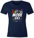 Damen T-Shirt Karneval Fasching Spruch Konfetti Motiv Kostüm-Ersatz Verkleidung Faschingskostüme Frauen Moonworks®preview