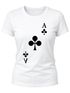 Damen T-Shirt Kartenspiel Kostüm Spielkarten Gruppenkostüm Karten Fasching Karneval Faschingsshirt Moonworks®preview