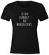 Damen T-Shirt Lesen kannst du wenigstens lustiges Spruch Fun-Shirt Moonworks®preview