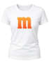 Damen T-Shirt m Fasching Karneval Gruppen-Kostüm Partner Paar Verkleidung Fun-Shirt Slim Fit Moonworks®preview