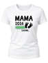 Damen T-Shirt Mama Oma Tante Patentente 2026 loading Geschenk für werdende {style_variation_string} Schwangerschaft Geburt Baby Slim Fit Moonworks®preview
