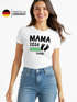 Damen T-Shirt Mama Oma Tante Patentente 2026 loading Geschenk für werdende {style_variation_string} Schwangerschaft Geburt Baby Slim Fit Moonworks®preview