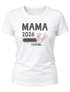Damen T-Shirt Mama Oma Tante Patentente 2026 loading Geschenk für werdende {style_variation_string} Schwangerschaft Geburt Baby Slim Fit Moonworks®preview