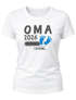 Damen T-Shirt Mama Oma Tante Patentente 2026 loading Geschenk für werdende {style_variation_string} Schwangerschaft Geburt Baby Slim Fit Moonworks®preview