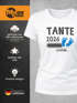 Damen T-Shirt Mama Oma Tante Patentente 2026 loading Geschenk für werdende {style_variation_string} Schwangerschaft Geburt Baby Slim Fit Moonworks®preview