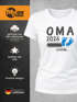 Damen T-Shirt Mama Oma Tante Patentente 2026 loading Geschenk für werdende {style_variation_string} Schwangerschaft Geburt Baby Slim Fit Moonworks®preview