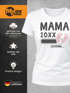 Damen T-Shirt Mama Oma Tante Patentente 2026 loading Geschenk für werdende {style_variation_string} Schwangerschaft Geburt Baby Slim Fit Moonworks®preview