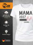 Damen T-Shirt Mama Oma Tante Patentente 2026 loading Geschenk für werdende {style_variation_string} Schwangerschaft Geburt Baby Slim Fit Moonworks®preview