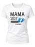 Damen T-Shirt Mama Oma Tante Patentente 2026 loading Geschenk für werdende {style_variation_string} Schwangerschaft Geburt Baby Slim Fit Moonworks®preview