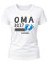 Damen T-Shirt Mama Oma Tante Patentente 2026 loading Geschenk für werdende {style_variation_string} Schwangerschaft Geburt Baby Slim Fit Moonworks®preview