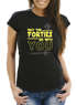 Damen T-Shirt May The Forties Be With You 40 Vierzig Vierzigster Geburtstag Fun-Shirt Moonworks®preview