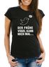 Damen T-Shirt mit Spruch - Der frühe Vogel kann mich mal - Fun-Shirt Moonworks®preview