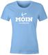 Damen T-Shirt Moin Hamburg Anker maritime Damen Slim Fit Moonworks®preview