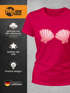 Damen T-Shirt - Muschel BH Aufdruck - Fasching Karneval Ersatz Verkleidung Mermaid Meerjungfrau Last Minute Kostüm Funshirt Slim Fit Moonworks®preview