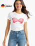 Damen T-Shirt - Muschel BH Aufdruck - Fasching Karneval Ersatz Verkleidung Mermaid Meerjungfrau Last Minute Kostüm Funshirt Slim Fit Moonworks®preview