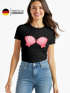 Damen T-Shirt - Muschel BH Aufdruck - Fasching Karneval Ersatz Verkleidung Mermaid Meerjungfrau Last Minute Kostüm Funshirt Slim Fit Moonworks®preview