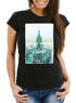 Damen T-Shirt New York Skyline Foto Print Slim Fit Neverless®preview