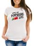 Damen T-Shirt Portugal Fan-Shirt WM 2018 Fußball Weltmeisterschaft Moonworks®preview