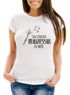 Damen T-Shirt Sag einfach Prinzessin zu mir Slim Fit tailliert Moonworks®preview