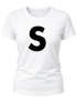 Damen T-Shirt Salz Kostüm Buchstabe S Fasching Karneval Fun-Shirt Slim Fit Moonworks®
preview