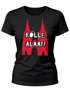 Damen T-Shirt Shirt Karneval Köln Kölle Alaaf Kostüm-Ersatz Verkleidung Last Minute Faschingskostüme Frauen Slim Fit Moonworks®preview