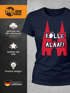 Damen T-Shirt Shirt Karneval Köln Kölle Alaaf Kostüm-Ersatz Verkleidung Last Minute Faschingskostüme Frauen Slim Fit Moonworks®preview