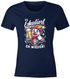 Damen T-Shirt Spruch Es eskaliert eh Frosch Einhorn Clown Fasching Karneval Frauen Fun-Shirt lustig Moonworks®preview
