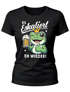 Damen T-Shirt Spruch Es eskaliert eh Frosch Einhorn Clown Fasching Karneval Frauen Fun-Shirt lustig Slim Fit Moonworks®preview
