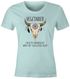 Damen T-Shirt Spruch lustig Vegetarier ein altes indianisches Sprichwort für schlechter Jäger Motiv Büffelschädel Frauen Fun-Shirt Moonworks®preview