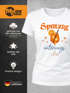 Damen T-Shirt Spruch - Spritzig unterwegs - Kostümidee Mädelsabend JGA Mottoparty Fasching Karneval After Work Party Moonworks®preview