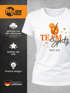 Damen T-Shirt Spruch - Team Spritz personalisiert - Kostümidee Mädelsabend JGA Mottoparty Fasching Karneval After Work Party Moonworks®preview