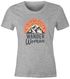 Damen T-Shirt Wander Woman Wanderer Outdoor Geschenke für Wanderfans Frauen Racerback Moonworks®preview