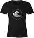 Damen T-Shirt Welle Wave California Ocean Drive Surf Summer Slim Fit Neverless®preview